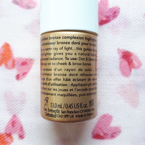 Benefit Cosmetics: Sun Beam Liquid Highlighter *NEW* - Picture 4 of 7